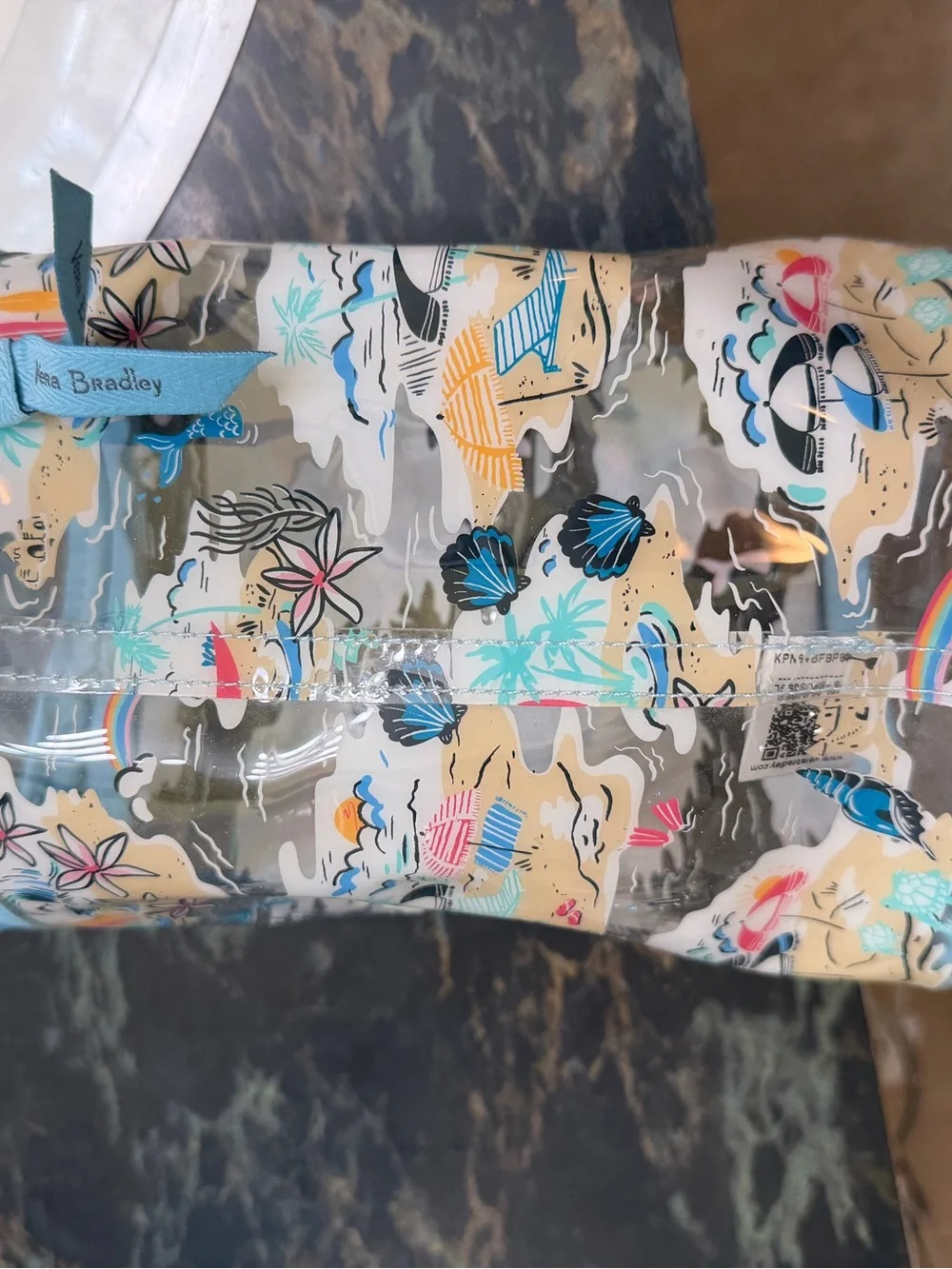 Vera Bradley clear pvc